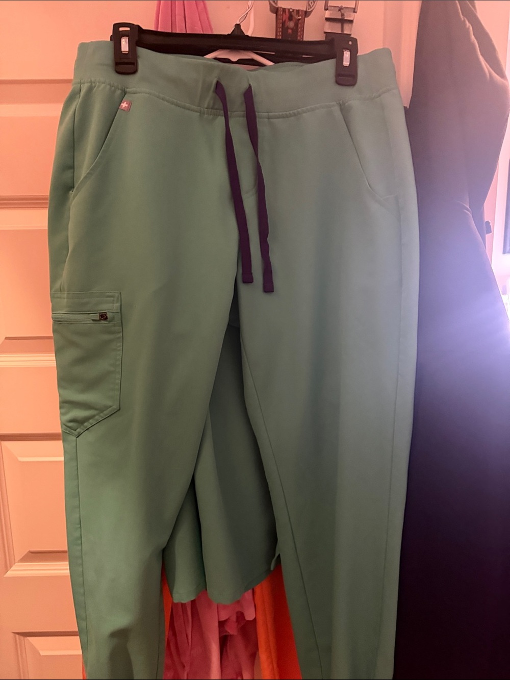 Figs Surgical Green Zamora Jogger Scrub Pants